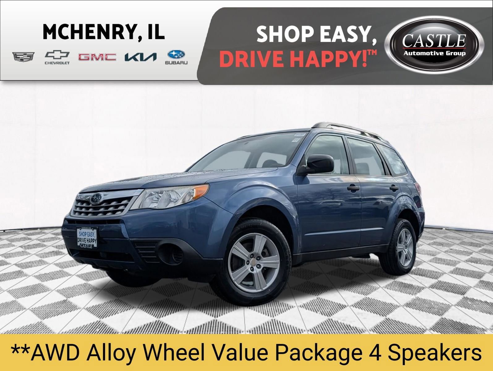 Used 2011 Subaru Forester 2.5X w/ Alloy Wheel Value Pkg AWD/4WD image 1