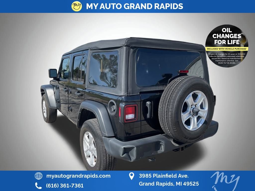 Used 2022 Jeep Wrangler Unlimited Sport image 7
