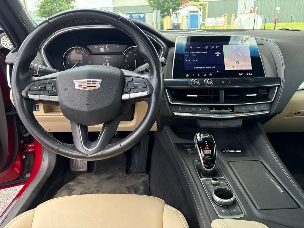 Certified 2021 Cadillac CT5 Luxury w/ Sun And Sound Package RWD image 36