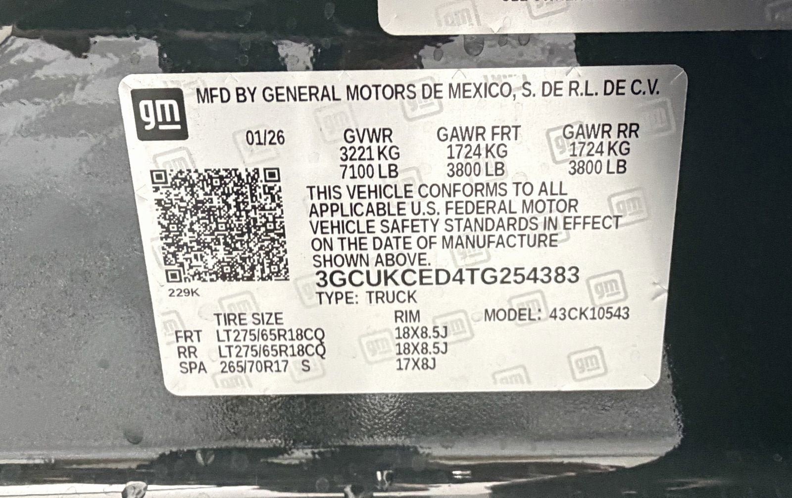 New 2026 Chevrolet Silverado 1500 Custom Trail Boss w/ LPO, Dark Essentials Package image 24