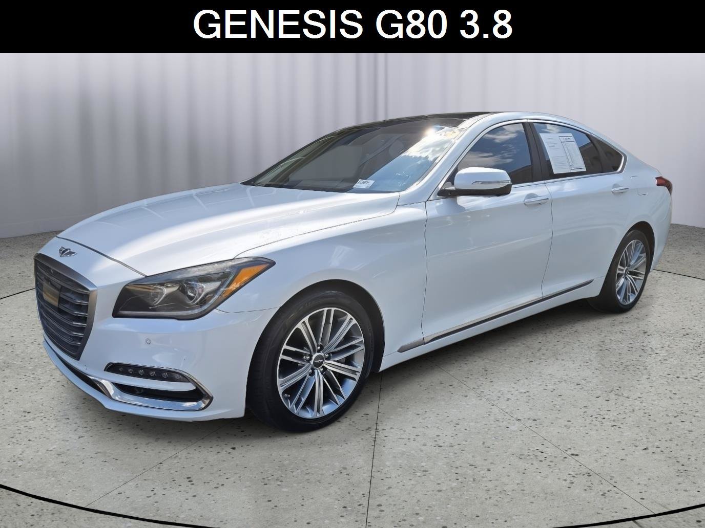 Used 2018 Genesis G80 3.8 w/ Option Group 03 RWD image 1