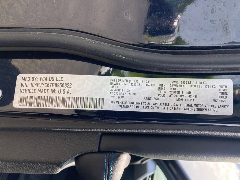 New 2024 Jeep Grand Cherokee Trailhawk w/ Advanced Protech Group II image 17