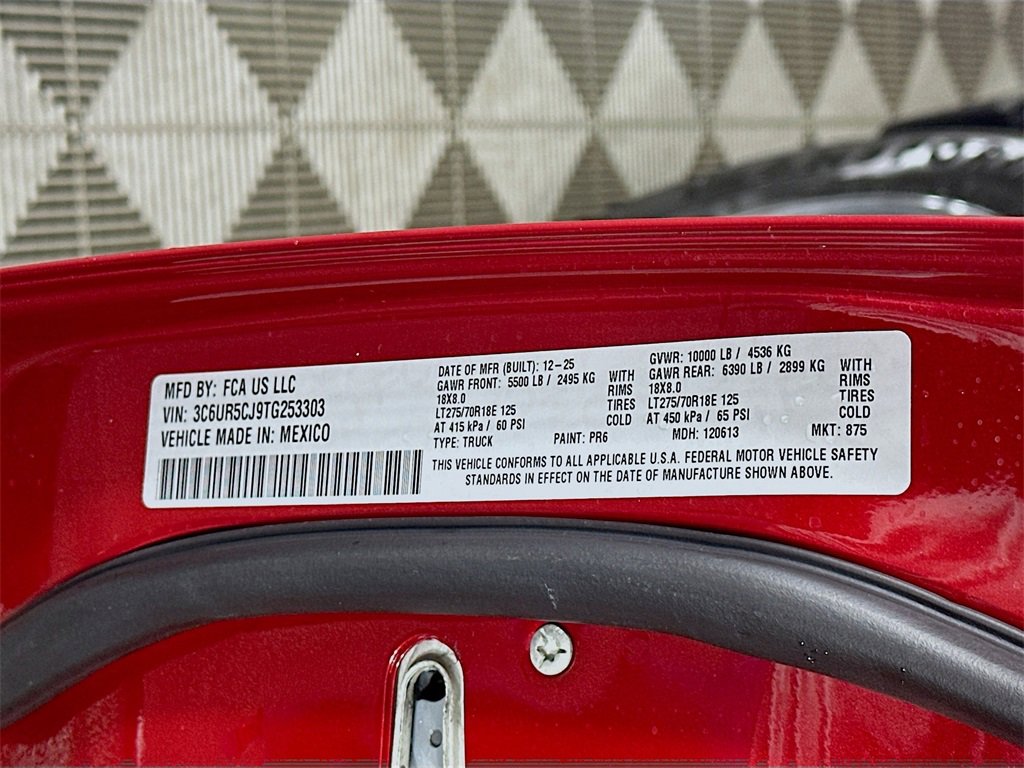 New 2026 RAM 2500 Tradesman image 19