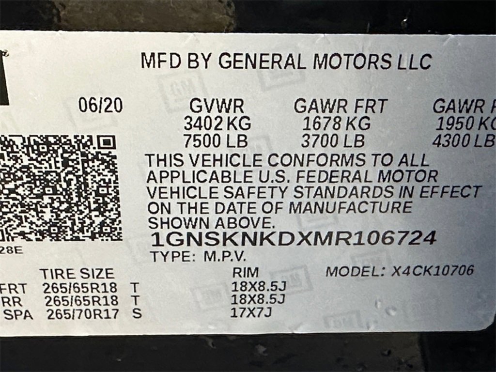 Used 2021 Chevrolet Tahoe LT image 28