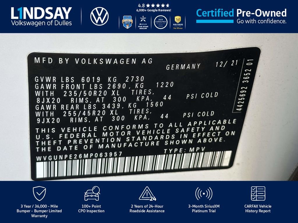 Used 2021 Volkswagen ID.4 Pro S w/ Gradient Package image 26