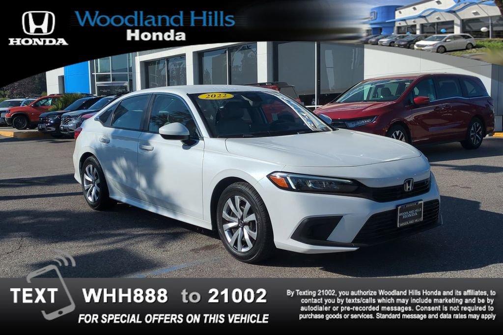 Certified 2022 Honda Civic LX image 3