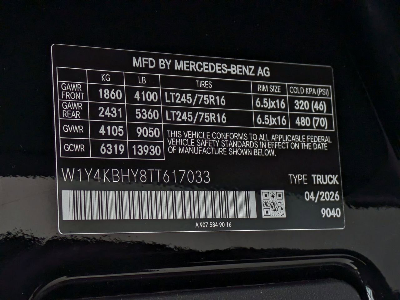 New 2026 Mercedes-Benz Sprinter 2500 image 11