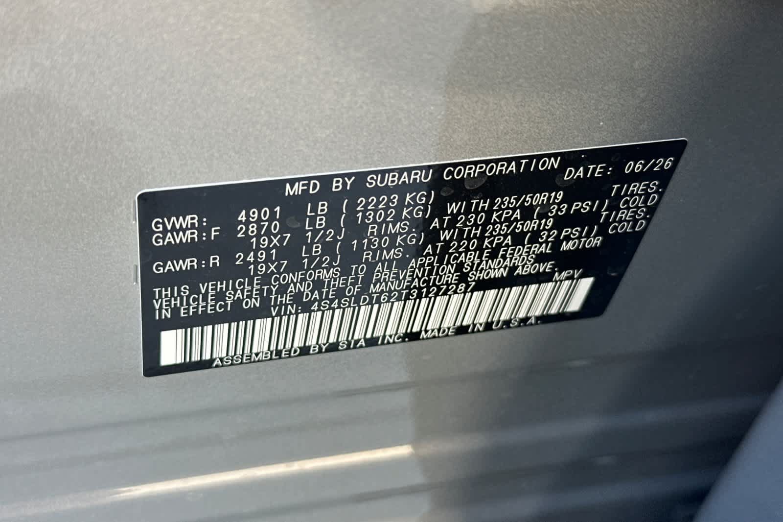 New 2026 Subaru Forester Touring AWD/4WD image 35