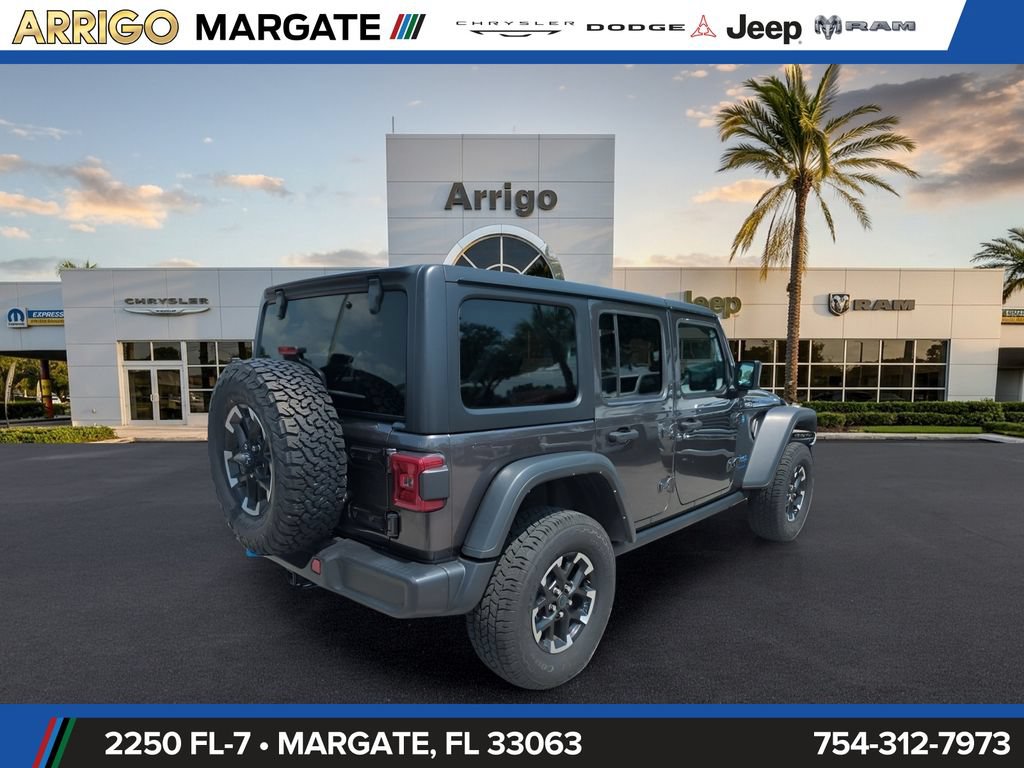 Used 2024 Jeep Wrangler Unlimited Rubicon 4xe AWD/4WD image 5