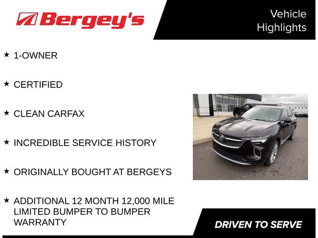 Used 2021 Buick Envision Avenir w/ Technology Package II AWD/4WD image 4