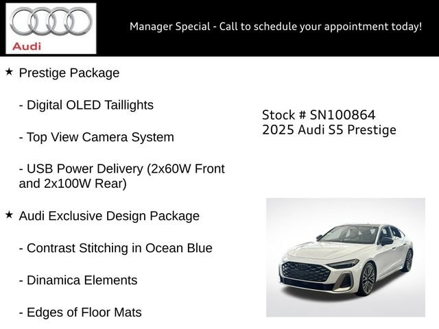 New 2025 Audi S5 Prestige AWD/4WD image 25