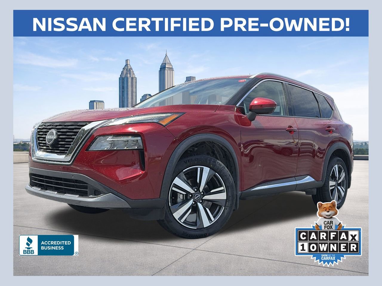 Certified 2023 Nissan Rogue SL w/ SL Premium Package