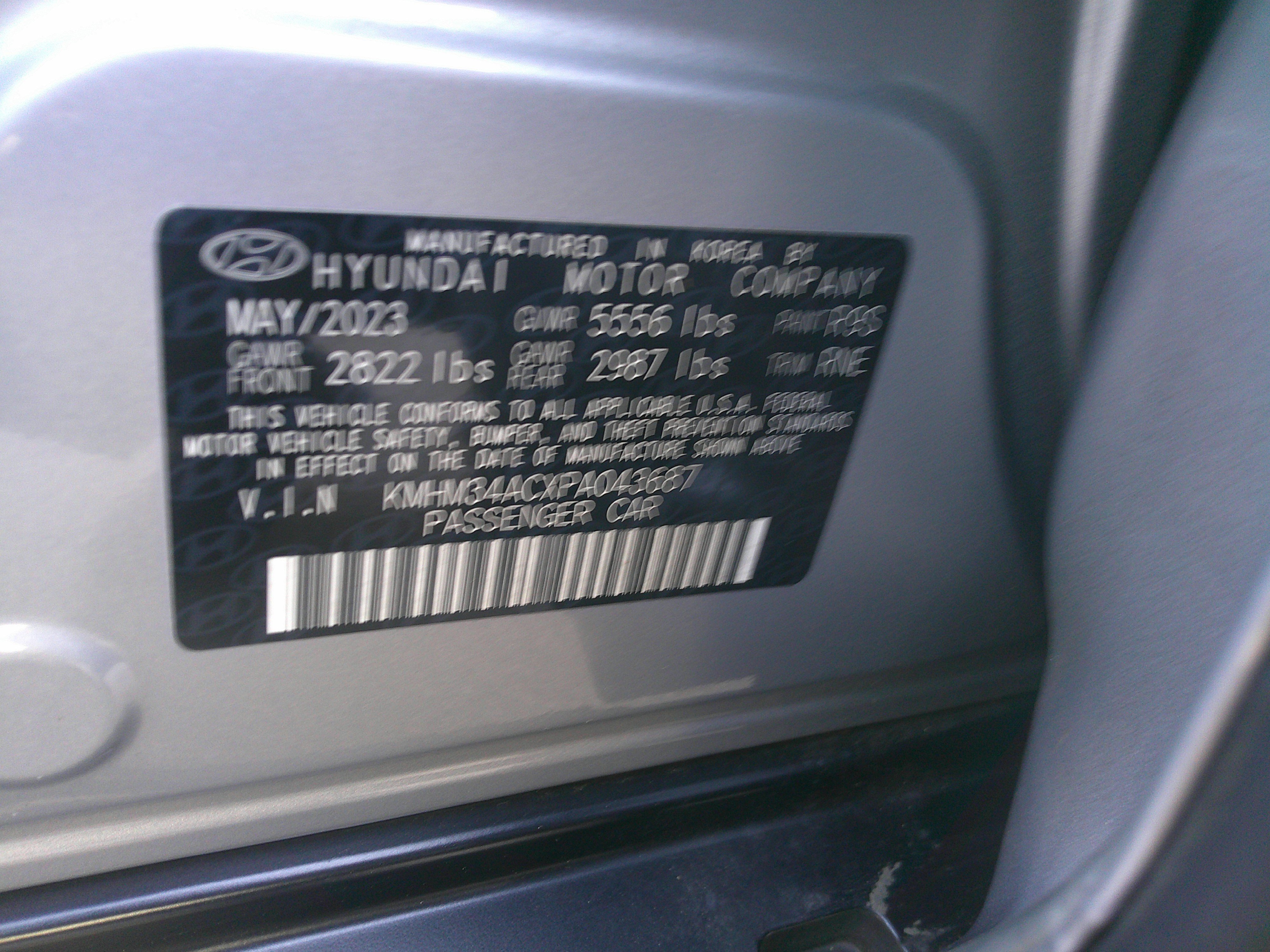 Used 2023 Hyundai Ioniq 6 SEL w/ Cargo Package image 37