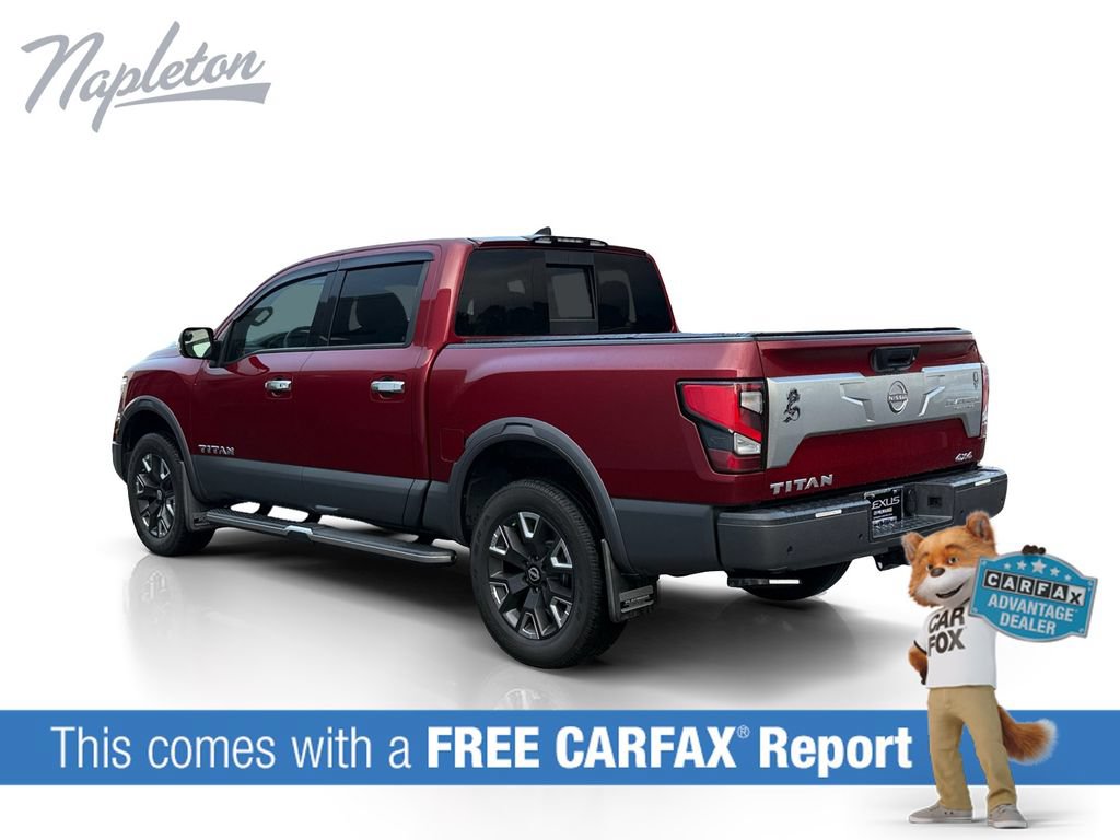 Used 2023 Nissan Titan Platinum Reserve w/ Moonroof Package AWD/4WD image 3