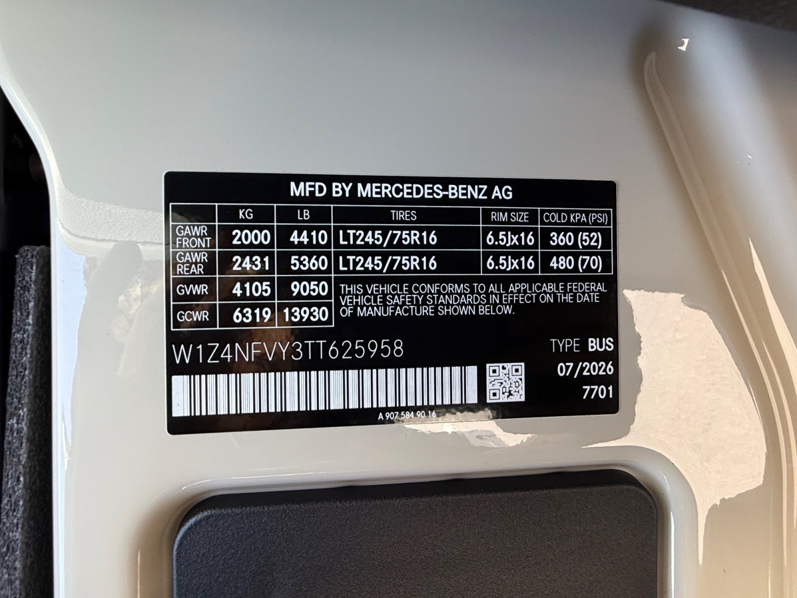 New 2026 Mercedes-Benz Sprinter 2500 image 33