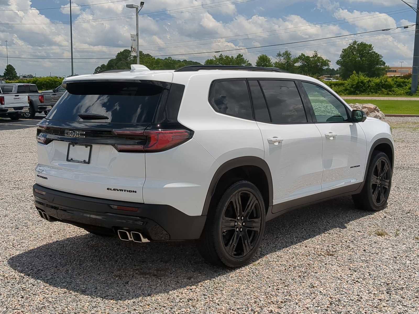 New 2025 GMC Acadia Elevation w/ Black Edition image 8