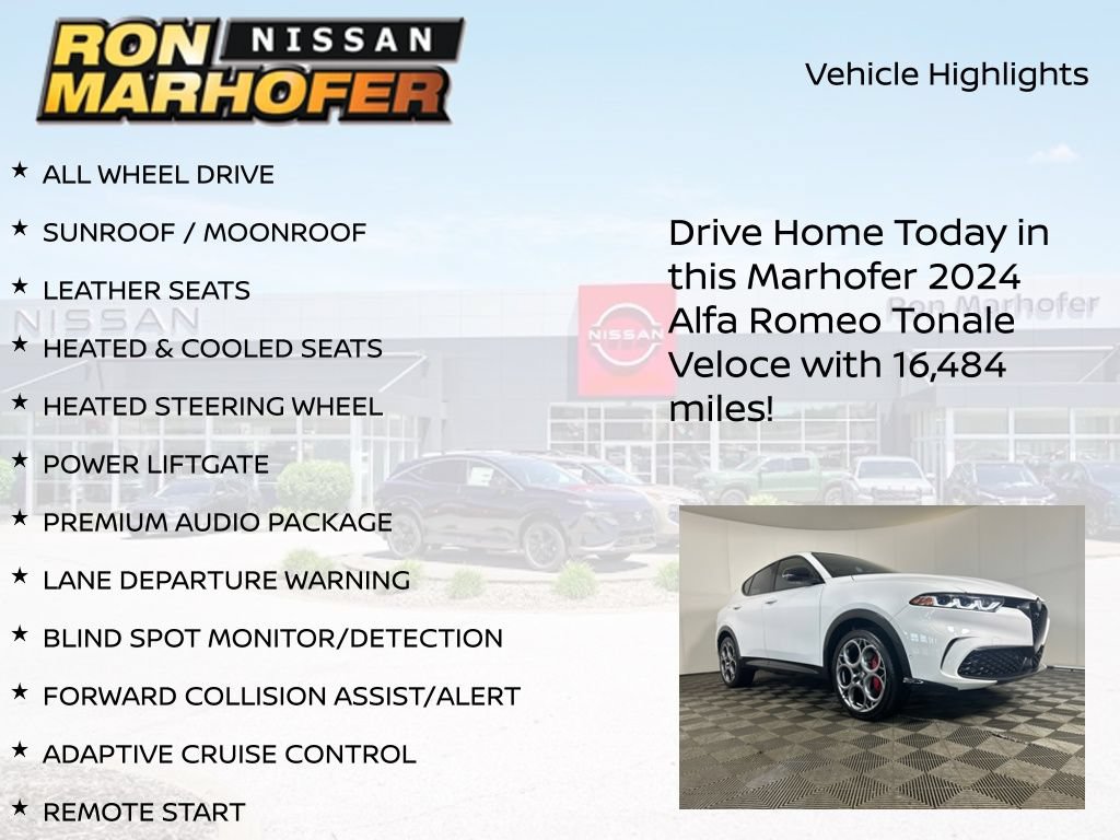 Used 2024 Alfa Romeo Tonale Veloce AWD/4WD image 15