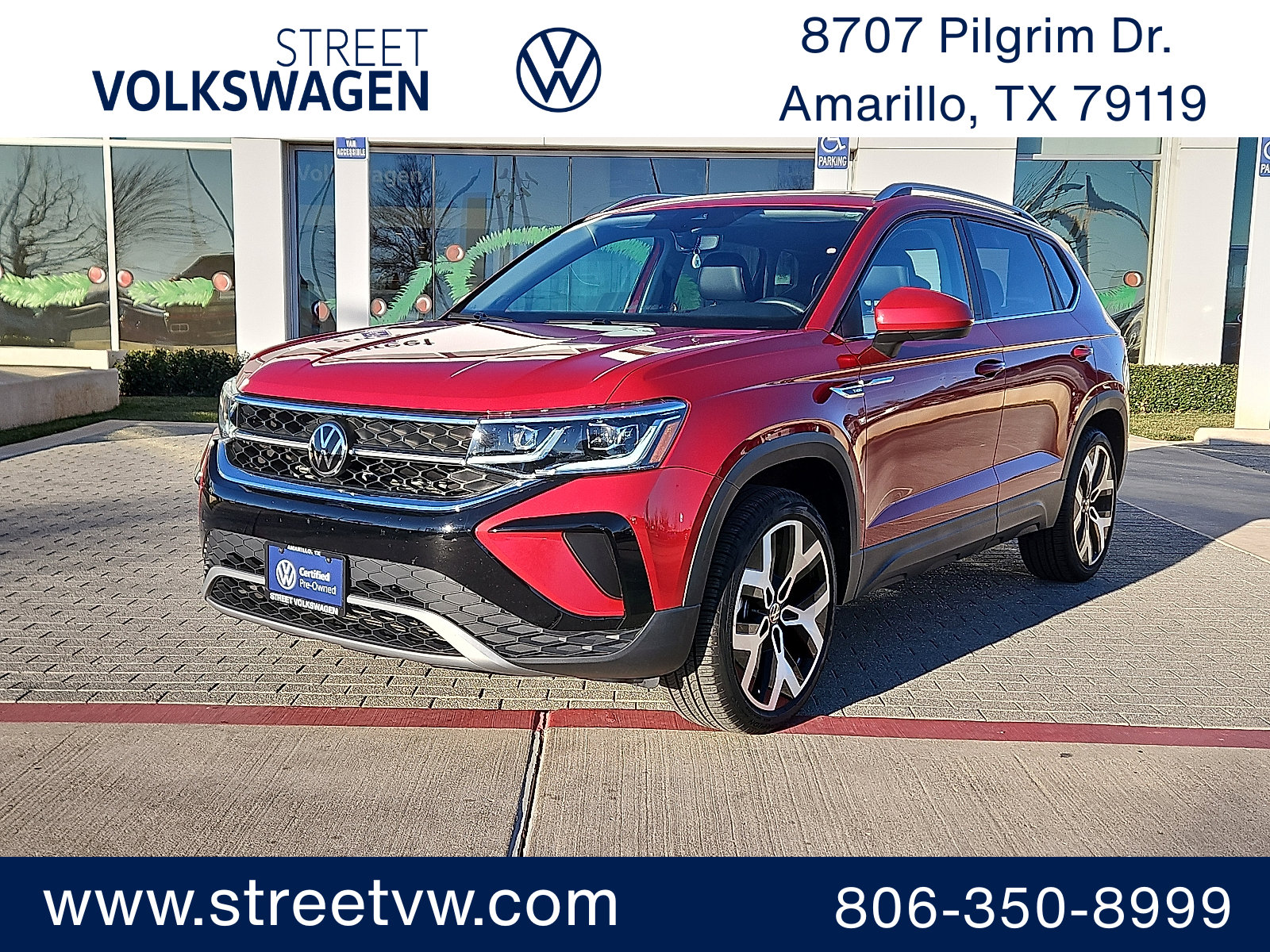 Certified 2023 Volkswagen Taos SEL