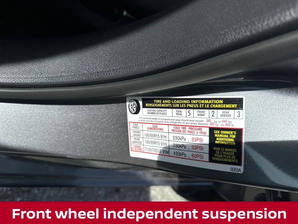 New 2025 Nissan Versa S w/ Trunk Package image 27