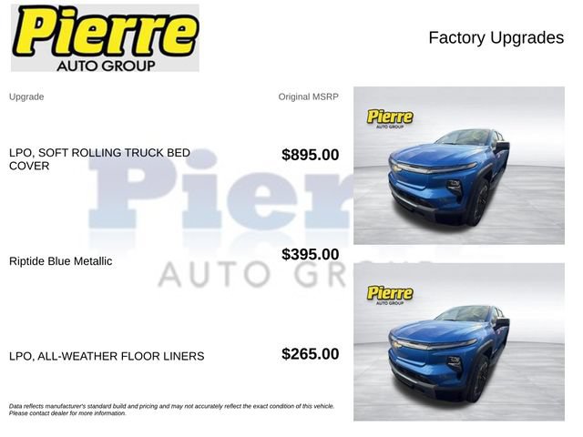 Used 2026 Chevrolet Silverado EV LT AWD/4WD image 2