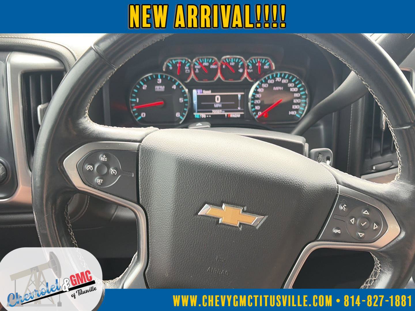 Used 2016 Chevrolet Silverado 1500 LTZ w/ Sport Package AWD/4WD image 14