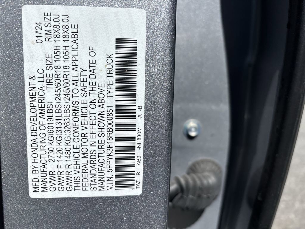 Used 2024 Honda Ridgeline Sport image 26