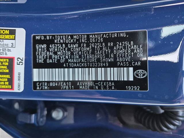 Certified 2026 Toyota Camry SE FWD image 14