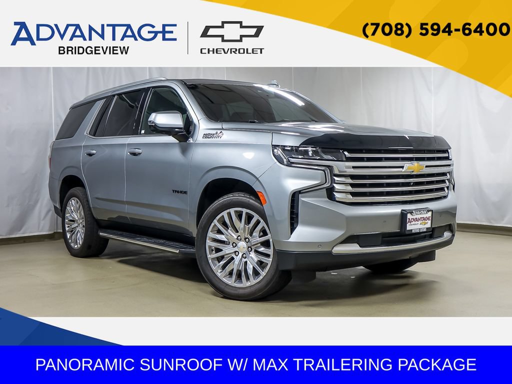 Used 2023 Chevrolet Tahoe High Country w/ Max Trailering Package AWD/4WD image 1