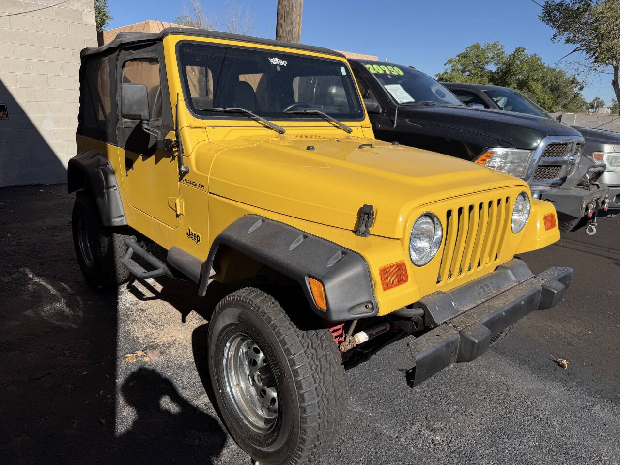 Used 2000 Jeep Wrangler SE AWD/4WD image 2