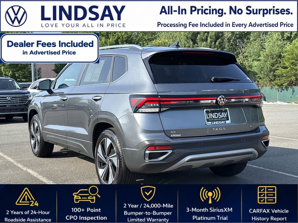 Certified 2025 Volkswagen Taos SE w/ Panoramic Sunroof Package AWD/4WD image 3