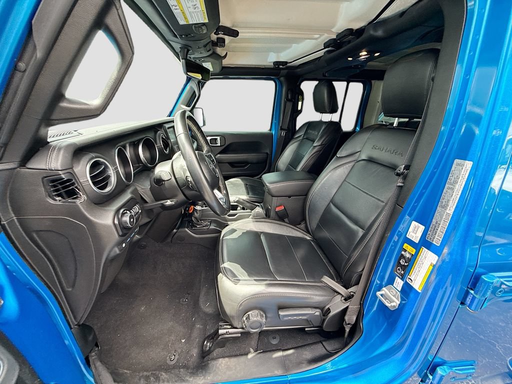 Used 2021 Jeep Wrangler Unlimited Sahara AWD/4WD image 23