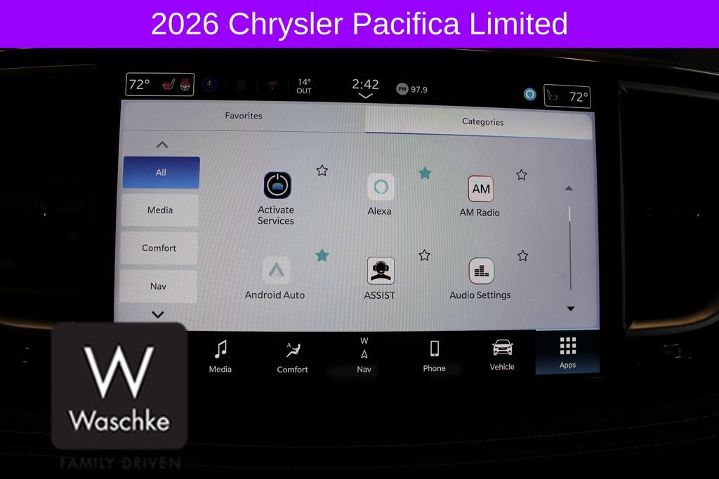 New 2026 Chrysler Pacifica Limited w/ S Appearance Package image 63
