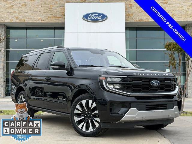 Certified 2025 Ford Expedition Max Platinum w/ Driver's Package