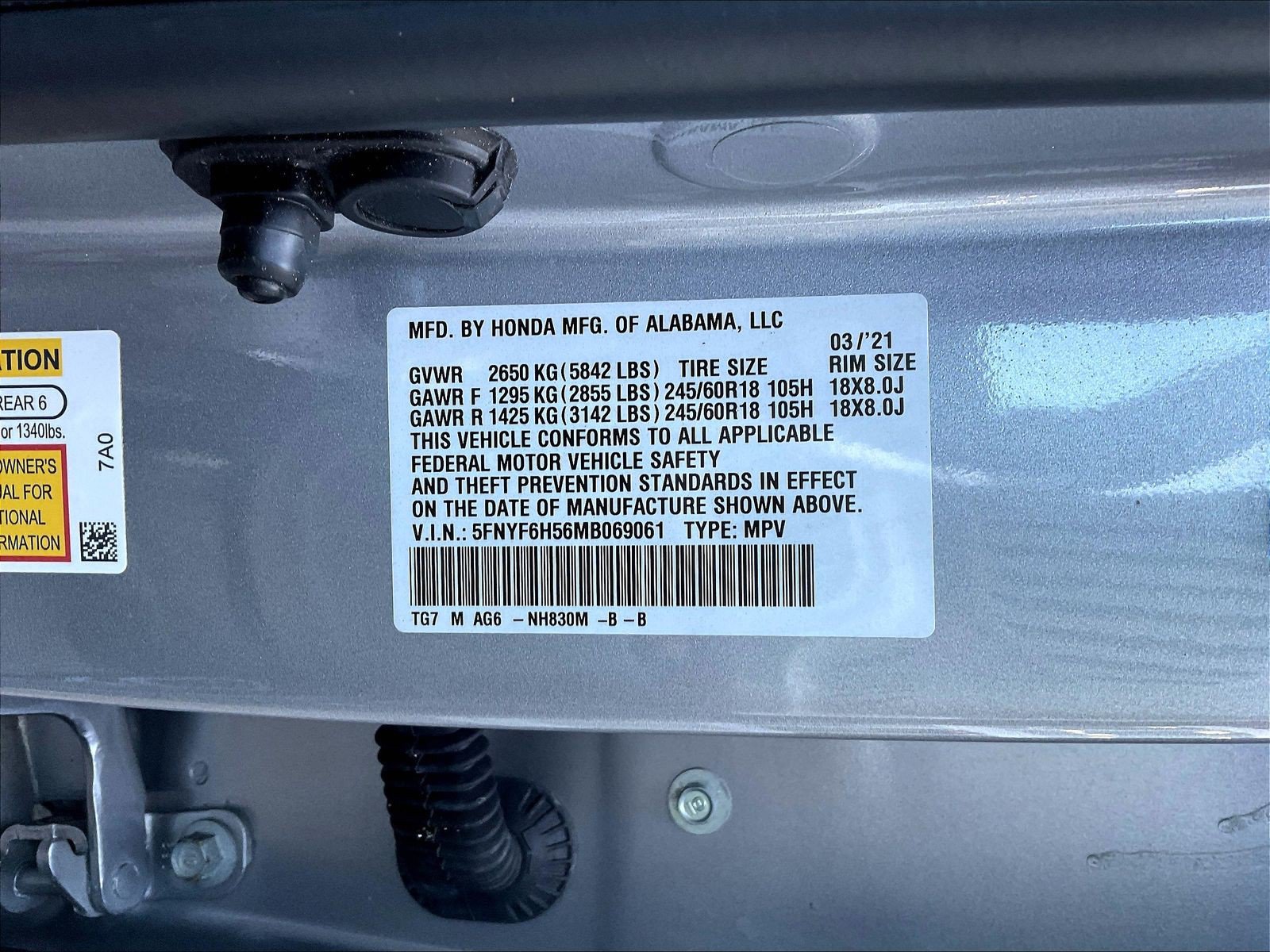 Used 2021 Honda Pilot EX-L image 19