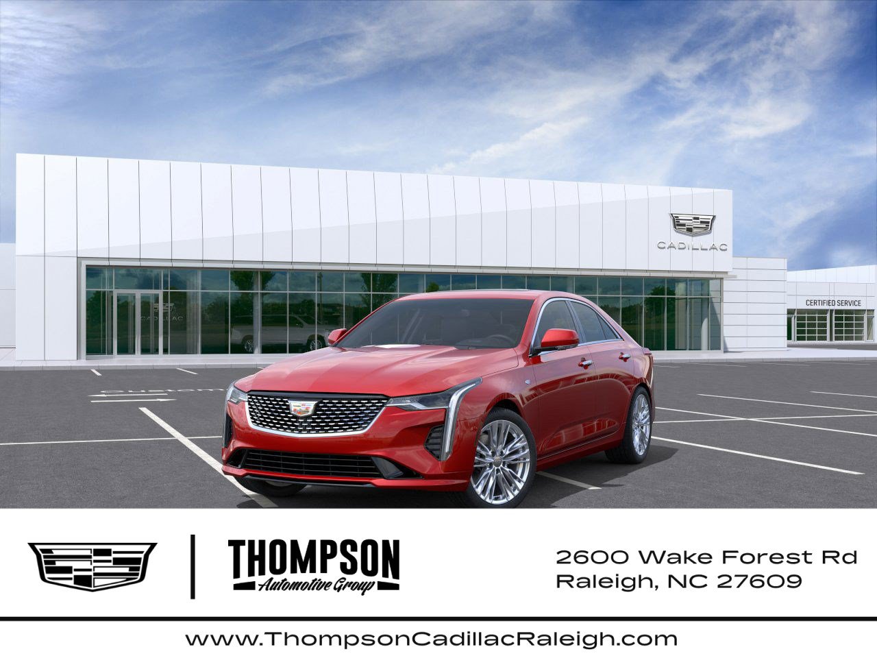 New 2025 Cadillac CT4 Premium Luxury w/ Technology Package AWD/4WD image 8