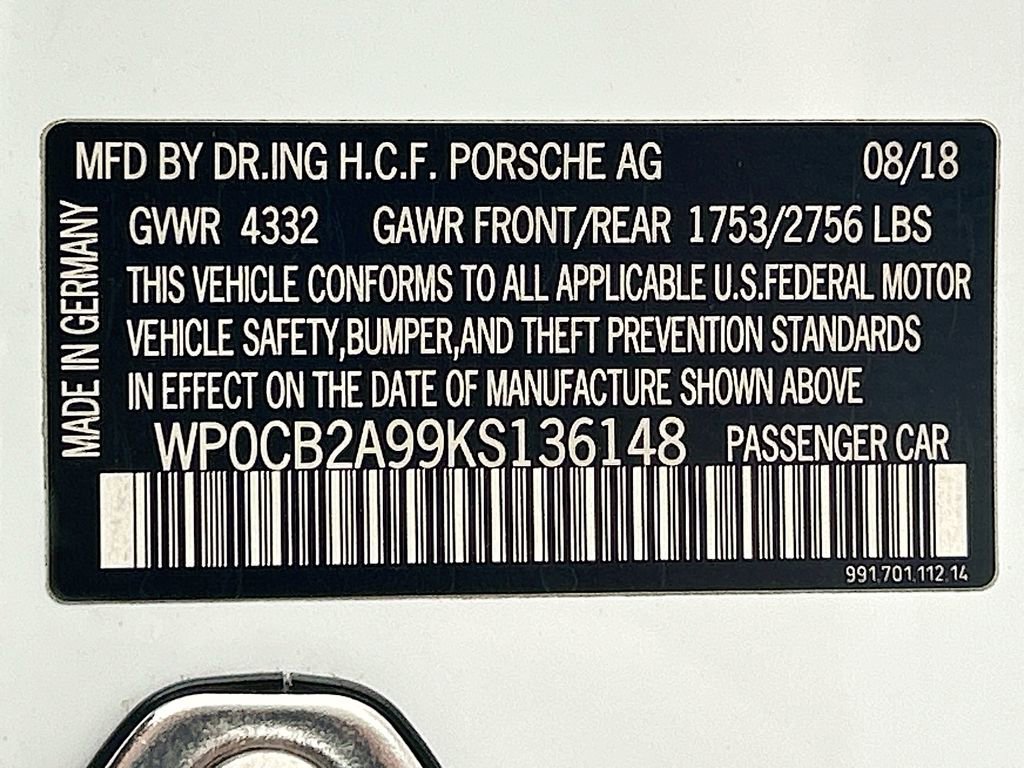 Used 2019 Porsche 911 Carrera S image 31
