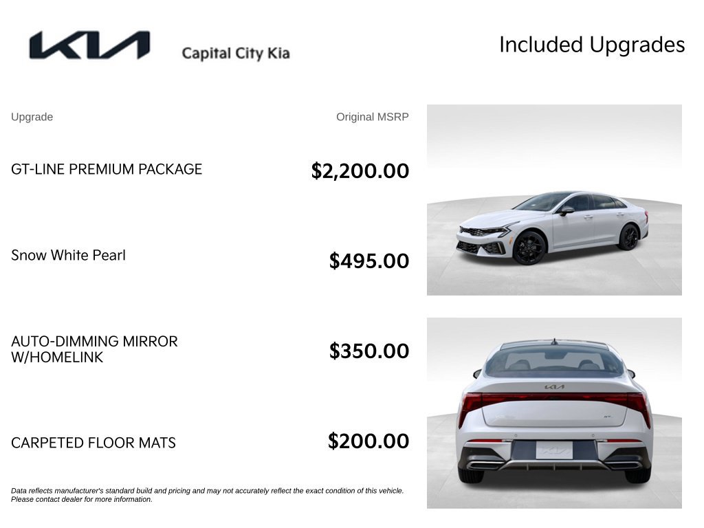 New 2026 Kia K5 GT-Line w/ GT-Line Premium Package FWD image 4