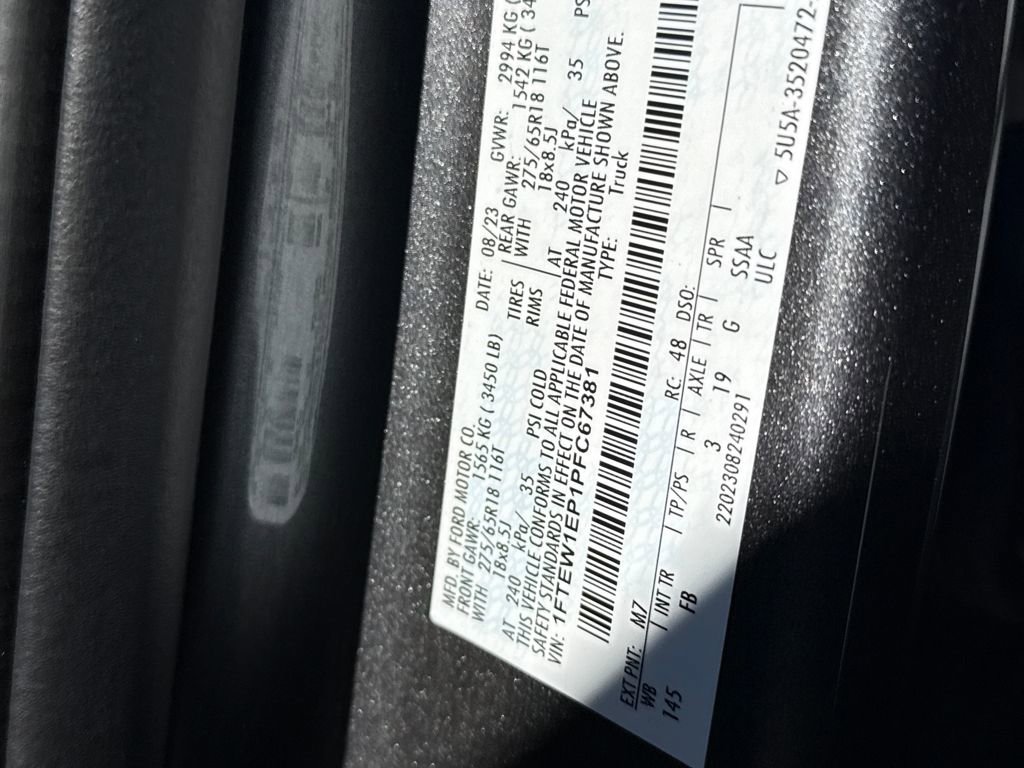 Certified 2023 Ford F150 XLT w/ Equipment Group 302A High image 17