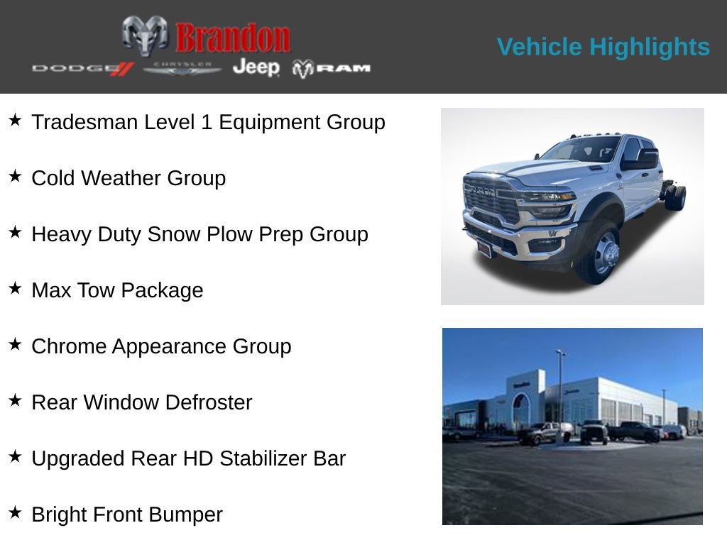 New 2026 RAM 5500 Tradesman w/ Chrome Appearance Group image 2