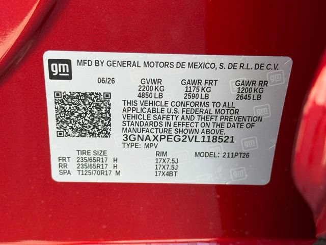 New 2027 Chevrolet Equinox LT w/ Convenience Package II AWD/4WD image 21