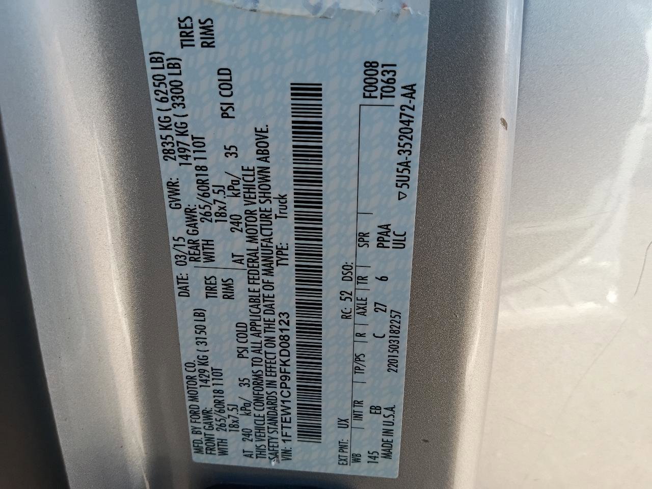 Used 2015 Ford F150 Lariat image 30