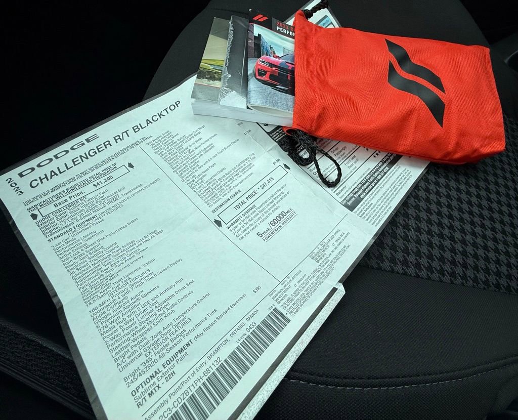 Used 2023 Dodge Challenger R/T w/ Blacktop Package image 34