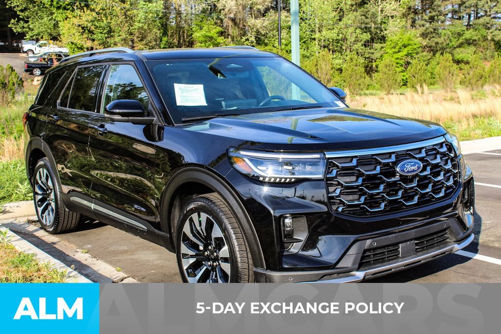 Used 2025 Ford Explorer Platinum w/ LUX Leather Package AWD/4WD image 3