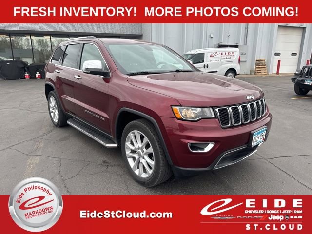 Used 2017 Jeep Grand Cherokee Limited w/ Trailer Tow Group IV AWD/4WD image 1