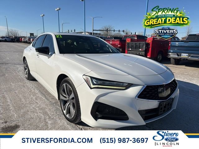 Used 2021 Acura TLX Advance video 1