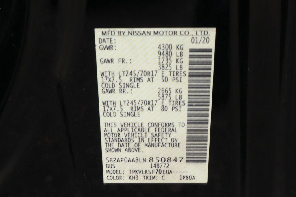 Used 2020 Nissan NV 3500 SL image 46
