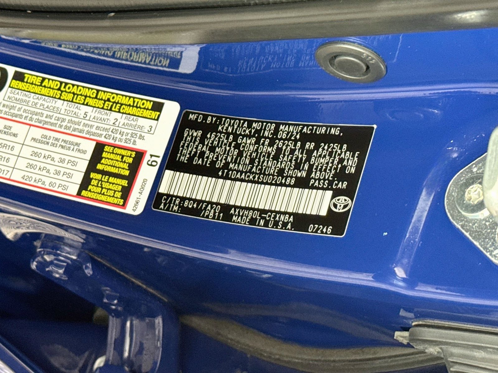 Used 2025 Toyota Camry LE FWD image 24