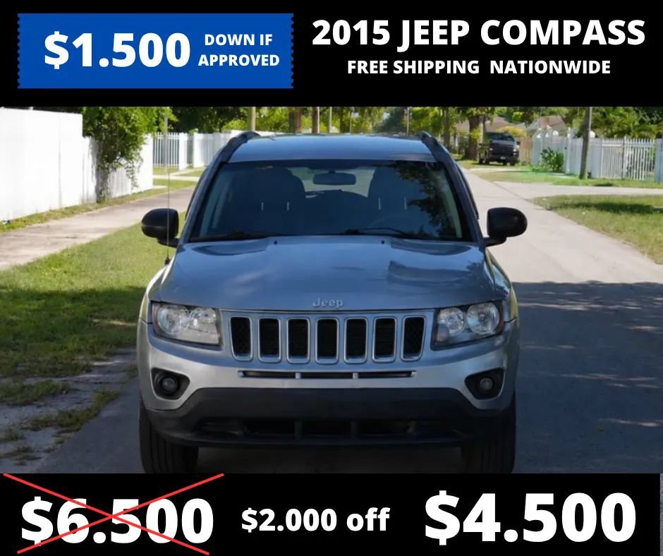 Used 2015 Jeep Compass Sport w/ Power Value Group AWD/4WD image 2