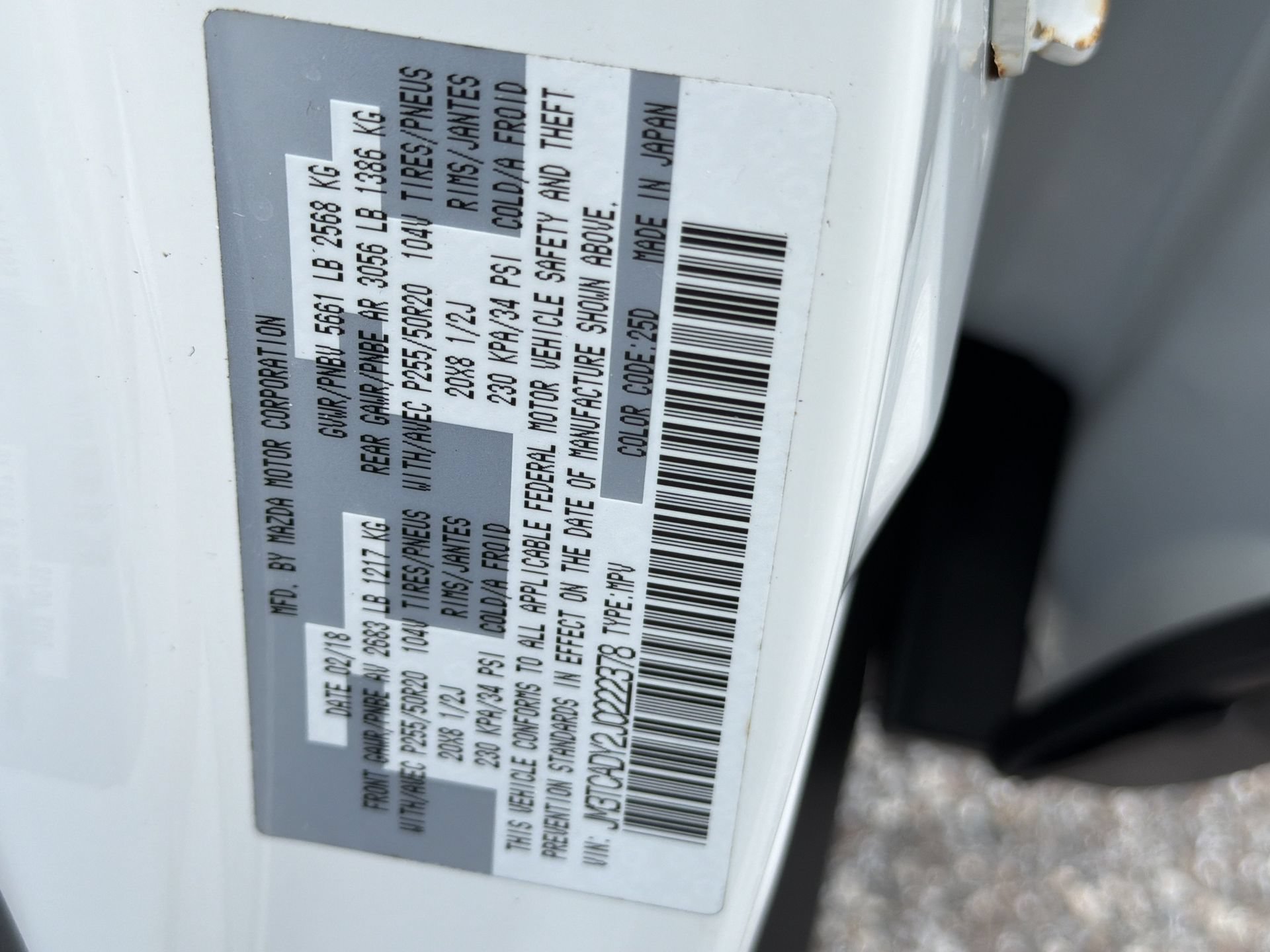 Used 2018 MAZDA CX-9 Grand Touring FWD image 39