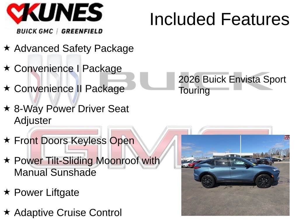 New 2026 Buick Envista Sport Touring w/ Convenience I Package image 3